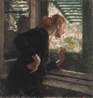 Lady at a Window