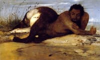 Centaur Looking at Fish