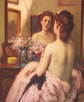 Woman at the Mirror
