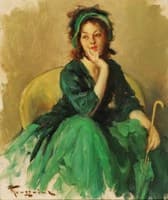 Woman and Parasol