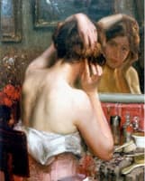 Young Woman at Her Toilet