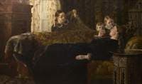 Mrs Mortimer Collier and Family