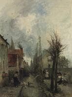 A Canal in Delft