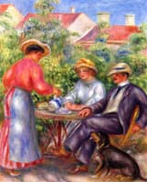 A Cup of Tea in the Garden