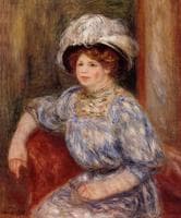 Woman in Blue