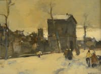 Town in Winter