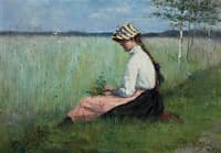 Girl in a meadow