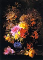 Roses in Pinks and Yellows