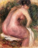Seated Female Nude