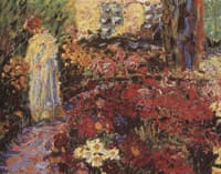 In the Flower Garden