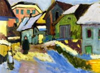 Farmyard in Snow I