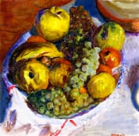 Still LIfe, Three Bunches of Grapes