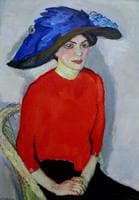 Portrait of a Lady in Red