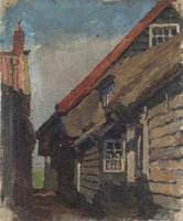 Sketch of Wooden Houses (Holland)