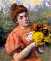 Woman with a Bouquet