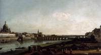 Dresden from the Right Bank of the Elbe, above the Augustusbrücke