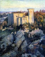 The Château de Falaise (evening)