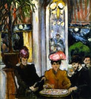 Scene in a Brasserie