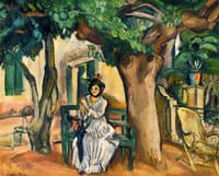 A Woman on the Terrace