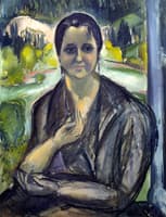 Mme Friesz at the Window, Le Jura