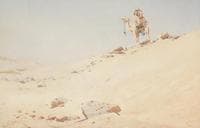 Arab Warrior on a Camel