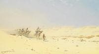 A Bedouin Camel Train