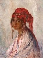Girl with Red Scarf (Jeune fille au foulard rouge)