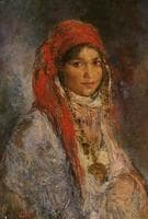 Girl with a Red Scarf (Fille au foulard rouge)