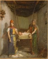 Scene In The Jewish Quarter Of Constantine