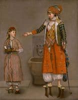 A Frankish Woman and Her Servant