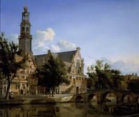 A View of the Keizersgracht and the Westerkerk in Amsterdam