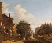 Architectural Fantasy, with the Old Town Hall, Amsterdam