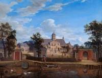 The Château of Goudestein, on the River Vecht, near Maarsen