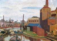 From a Canal Bridge, Chalk Farm Road