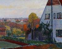 Harold Gilman's House at Letchworth, Hertfordshire