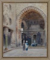 Interior of a Mosque in Cairo