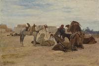 Le repos à l'oasis (Resting at the Oasis)
