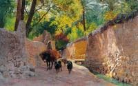 Sur le chemin du marché (On the Way to the Market)