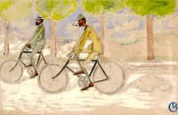 Paul Ranson and Georges Lacombe Cycling