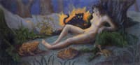 Witch with Cat