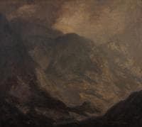 Storm in the Scottish Highlands