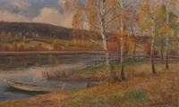 Autumn at Bondivannet (Høst ved Bondivannet, Asker)