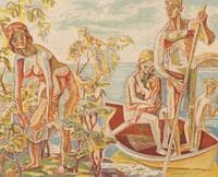 Family in a Boat