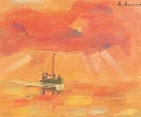 Fishing Boat in the Midnight Sun