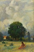 Woman in Landscape (Kvinne i landskap)