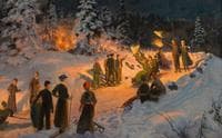 Sledding in Korketrekkeren