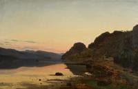 Evening Mood, Skogsfjord, Mandal