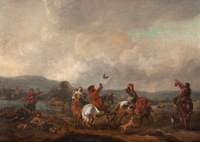 Landscape with Falconers