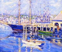 Gloucester Harbor Colors