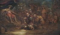 King Solomon Receives the Queen of Saba